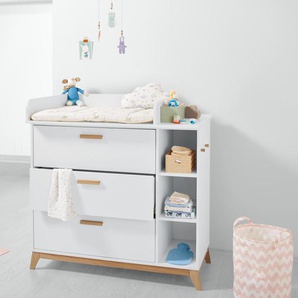 Wickelkommode - braun - Holz -