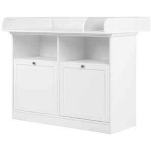 Wickelkommode  Laurito ¦ weiß ¦ Maße (cm): B: 120 H: 100 T: 77.0