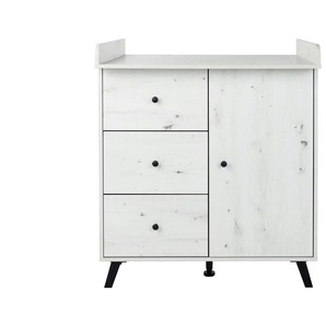 Wickelkommode Lavea   ¦ mehrfarbig ¦ Maße (cm): B: 88 H: 100