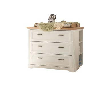 Wickelkommode - weiß - Materialmix - 112 cm - 104 cm - cm 82,0 | Möbel Kraft
