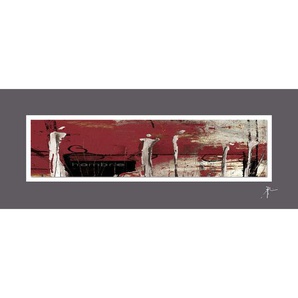 Wiedemann Bild, Mehrfarbig, Metall, Kunststoff, rechteckig, 50x125 cm, Bilder