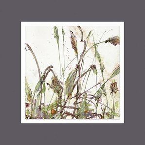 Wiedemann Bild Sommerlaunen II, Mehrfarbig, Metall, Kunststoff, quadratisch, 50x50 cm, Bilder