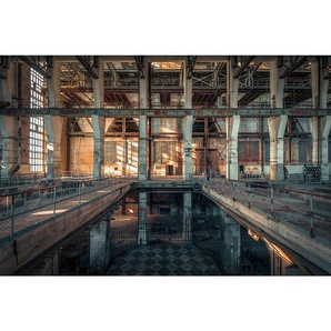 Wiedemann Bild , Mehrfarbig, Kunststoff, Metall, rechteckig, 120x80 cm, Fotografie, Bilder