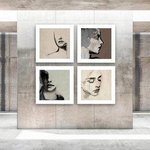 Wiedemann Bild, Mehrfarbig, Metall, Kunststoff, rechteckig, 50x50 cm, Bilder