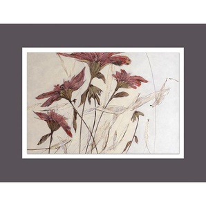 Wiedemann Bild Wildwuchs, Mehrfarbig, Metall, Kunststoff, rechteckig, 65x50 cm, Bilder