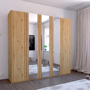 WIEMANN Drehtürenschrank Mainau mit Holz- und Spiegeltüren