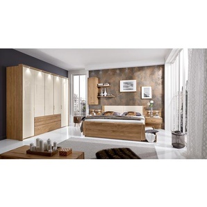 Wiemann Massivholzbett Lido 180x200 cm Eiche Teilmassiv
