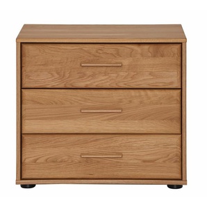 Nachtkonsole WIEMANN Lido Sideboards Gr. B/H/T: 60 cm x 53 cm x 43 cm, braun (eiche dekor) Nachtkonsolen und Nachtkommoden Breite 60 cm