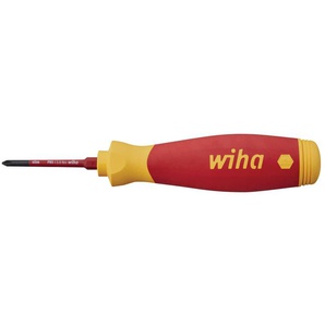 WIHA Schraubendreher mit Bitmagazin, 45296, PocketMax® electric, inkl. 4 slimBits SB283109040