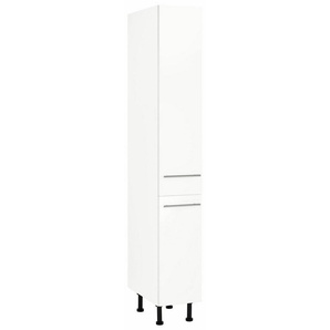 wiho Küchen Apothekerschrank Ela mit 2 Auszügen, mit Soft-Close-Funktion, 30 cm breit