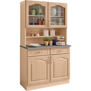 wiho Küchen Küchenbuffet Linz 100 cm breit, in Landhaus-Optik