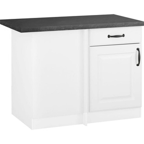 wiho Küchen Eckunterschrank Erla 110 cm breit mit Kassettenfront