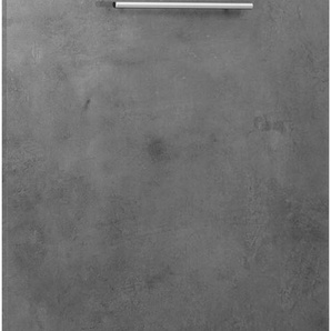 Frontblende WIHO KÜCHEN Cali Möbelblenden Gr. B/H: 59,4 cm x 71,5 cm, grau (beton) Schrankaufsatz, Schrankeinsatz, Türen und Passepartout 60 cm breit, für vollintegrierbaren Geschirrspüler