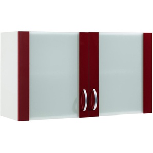 Hängeschrank WIHO KÜCHEN Flexi Schränke Gr. B/H/T: 100 cm x 56 cm x 35 cm, rot (rot glanz) Hängeschrank Küchenhängeschrank Hängeschränke Schränke Breite 100 cm