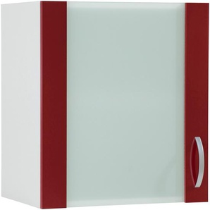 Hängeschrank WIHO KÜCHEN Flexi Schränke Gr. B/H/T: 50 cm x 56 cm x 35 cm, rot (rot glanz) Hängeschrank Küchenhängeschrank Hängeschränke Schränke Breite 50 cm