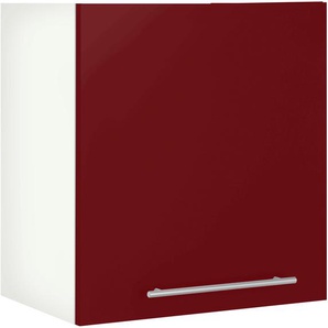 Hängeschrank WIHO KÜCHEN Flexi2 Schränke Gr. B/H/T: 60 cm x 56 cm x 35 cm, rot (rot glanz, weiß) Küchenhängeschrank Hängeschränke Schränke Breite 60 cm