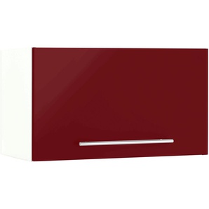 Hängeschrank WIHO KÜCHEN Flexi2 Schränke Gr. B/H/T: 60 cm x 35 cm x 35 cm, rot (rot glanz, weiß) Küchenhängeschrank Hängeschränke Schränke Breite 60 cm, mit 1 Tür, rechtslinks wechselbar