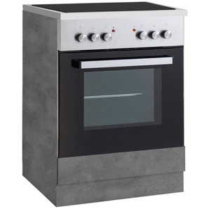 wiho Küchen Herdumbauschrank Cali 60 cm breit