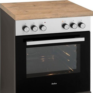 wiho Küchen Herdumbauschrank Erla 60 cm breit mit Kassettenfront