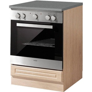 wiho Küchen Herdumbauschrank Linz 60 cm breit, in Landhaus-Optik