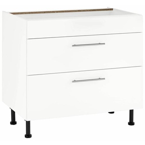 wiho Küchen Kochfeldumbauschrank Ela 90 cm breit, mit Soft-Close-Funktion