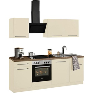 wiho Küchen Küchenzeile Unna, ohne E-Geräte, Breite 220 cm