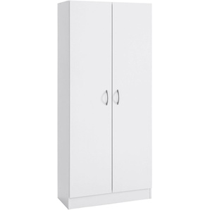 Mehrzweckschrank WIHO KÜCHEN Kiel Schränke Gr. B/H/T: 80 cm x 180 cm x 35 cm, 2 St., weiß Mehrzweckschränke Typ 3