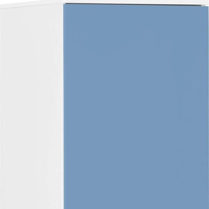 Seitenschrank WIHO KÜCHEN Husum Schränke Gr. B/H/T: 50 cm x 165 cm x 57 cm, 1 St., blau (himmelblau, weiß) Seitenschrank 50 cm breit
