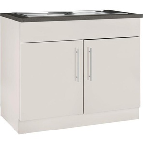 wiho Küchen Spülenschrank Cali 100 cm breit