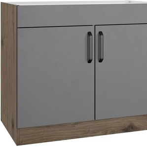 wiho Küchen Spülenschrank Elba Breite 100 cm