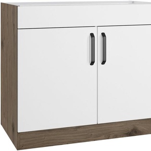 wiho Küchen Spülenschrank Elba Breite 100 cm