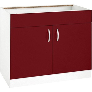 wiho Küchen Spülenschrank Flexi Breite 100 cm