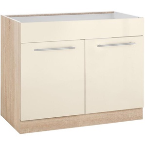 wiho Küchen Spülenschrank Flexi2 Breite 100 cm