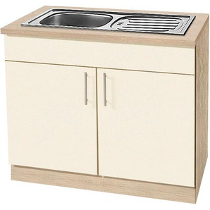 wiho Küchen Spülenschrank Kiel 100 cm breit