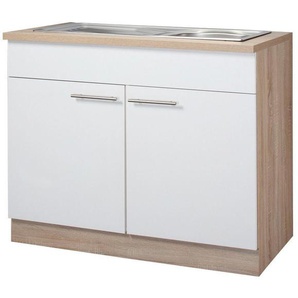 wiho Küchen Spülenschrank Montana 100 cm breit