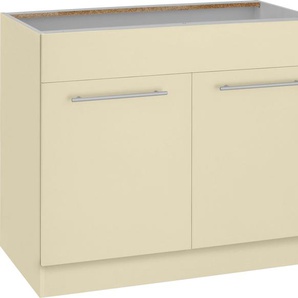 wiho Küchen Spülenschrank Unna 100 cm breit, ohne Arbeitsplatte