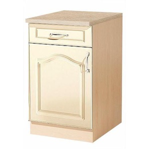wiho Küchen Unterschrank Linz 60 cm breit, in Landhaus-Optik
