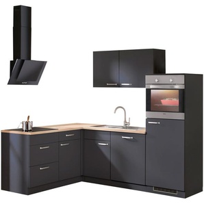 wiho Küchen Winkelküche Michigan, mit E-Geräten, 230 x 170 cm