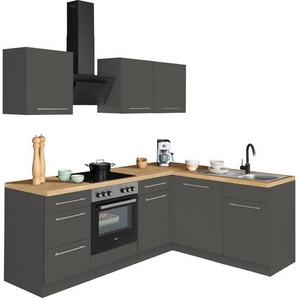 wiho Küchen Winkelküche Unna, ohne E-Geräte, Stellbreite 220 x 170 cm