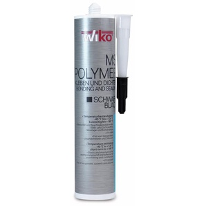 WIKO MS Polymer Kleb-/Dichtstoff, 290 ml, schwarz MSPS.K290