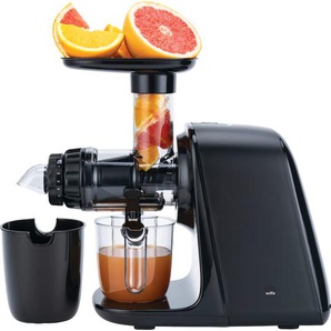 WILFA Entsafter JUICEMASTER FRESH SJ1B-500 Slow-Juicer bewahrt mehr Nährstoffe schwarz Zitruspresse Saftpresse