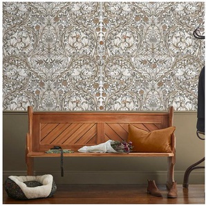 WILLIAM MORRIS AT HOME Vliestapete African Marigold, glatt, Retro, (1 St), 10mx52cm (ca. 5m2)