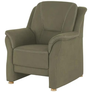 meinSofa Wilma Sessel ¦ grün ¦ Maße (cm): B: 90 H: 100 T: 97.0