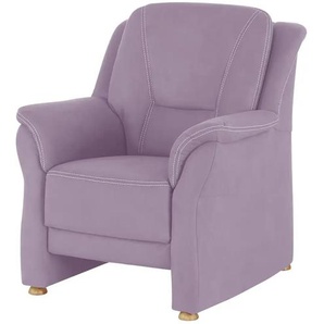 meinSofa Wilma Sessel ¦ lila/violett ¦ Maße (cm): B: 90 H: 100 T: 97.0