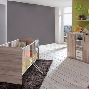 Wimex Babymöbel-Set Bergamo, (Spar-Set, 2-tlg), Bett + Wickelkommode