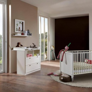 Wimex Babymöbel-Set Helsingborg, (Spar-Set, 2-tlg), Bett + Wickelkommode