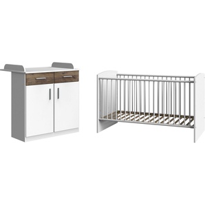 Wimex Babymöbel-Set Joker, (Spar-Set, 2-tlg), Bett + Wickelkommode