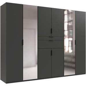 Wimex Drehtürenschrank Moldau Kleiderschrank mit Spiegel Schlafzimmerschrank Bestseller Wähle deine Innenausstattung fertig konfiguriert im Schrank