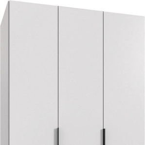 Wimex Drehtürenschrank Mugano, 135 oder 180cm breit, 208 oder 236cm hoch, Made in Germany (mit langen Griffstangen aus Metall) wahlweise mit oder ohne Spiegel, mit Schubladen