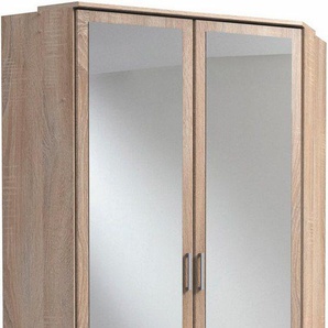 Wimex Eckkleiderschrank Click mit 2 Spiegeltüren